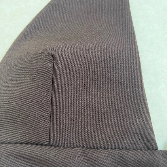 NWT Zara Crop Bra NWT Dark Brown Crop Top Bralette Size Large New - Picture 3 of 6